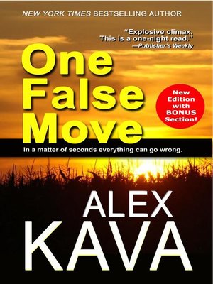 cover image of One False Move